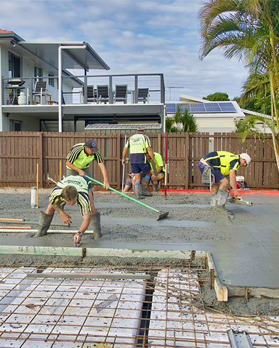 Pouring Concrete Foundation | Foundation for Reading